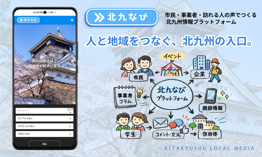 「北九なび」でBONTEMPSが紹介されました。